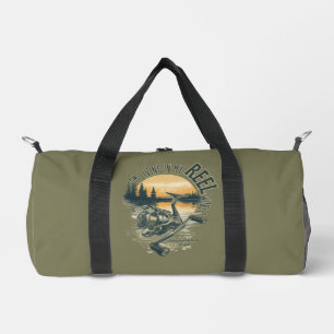 Sac De Sport Je vis dans mon   Cadeau drôle de pêcheur   