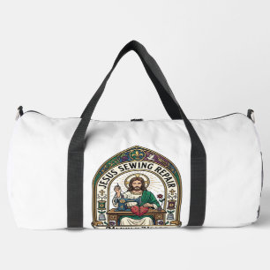 Sac De Sport Jésus Réparation Couture Cœur Réparé Jésus Réparat