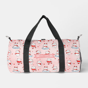 Sac De Sport Joli ours polaire de Noël