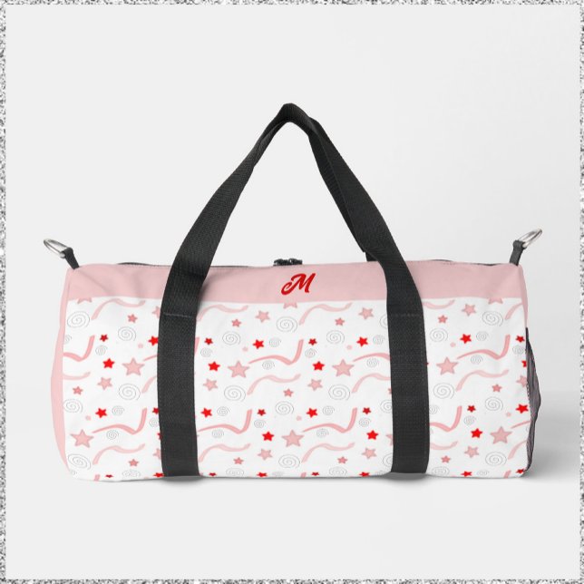 Sac De Sport Jolies rubans Étoiles et spirales (Créateur téléchargé)