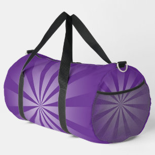 SAC DE SPORT JOLIES TONS DE PURPLE STARBURST MOTIF