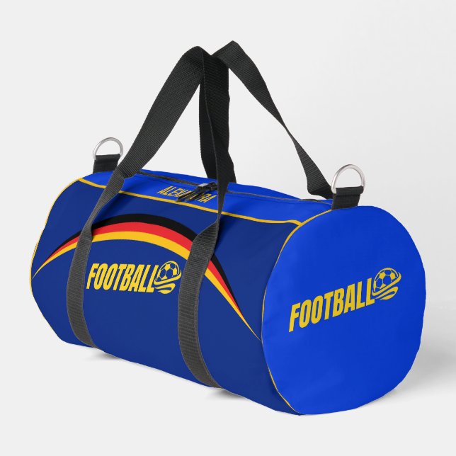 Sac De Sport Joueur de football, Équipe, Cadeau d'anniversaire, (Coin gauche)