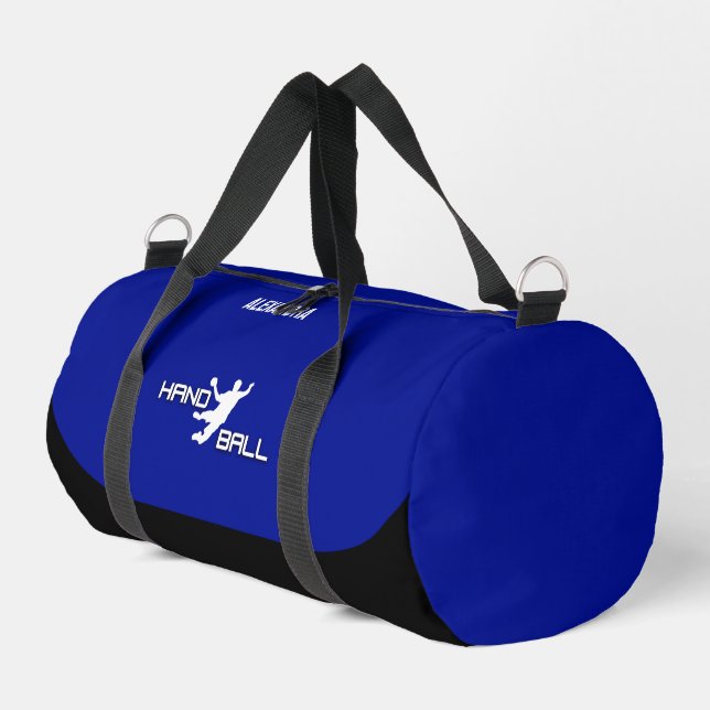 Sac De Sport Joueur de handball, Cadeau d'anniversaire, Équipe  (Coin gauche)