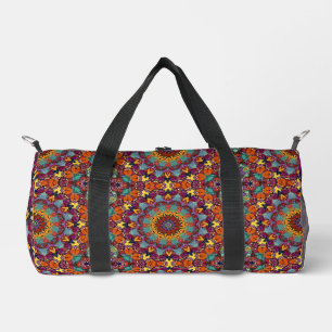 Sac De Sport Kaleidoscope fractal Mandala Art Design-44444