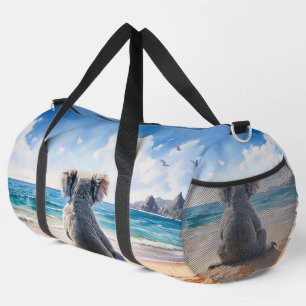 Sac De Sport Koala regarde l'océan