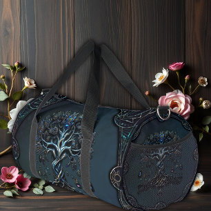 Sac De Sport La brillance de l'arbre de vie les pierres précieu