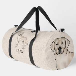 Sac De Sport Labrador Retriever crème Chien Lab Cartoon Mignon