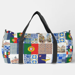 Sac De Sport Le drapeau portugais et le motif du drapeau des Aç