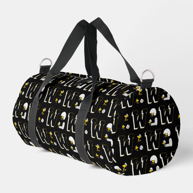 Sac De Sport Lettre sport Woodstock Varsity Motif (Coin gauche)