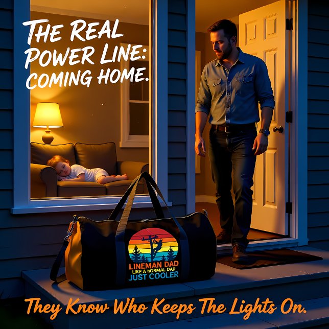 Sac De Sport Lineman Dad Like Normal Just Cooler (Créateur téléchargé)