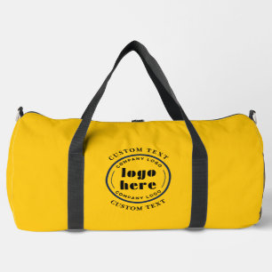Sac De Sport Logo de la société Mikado Yellow Promotion d'entre