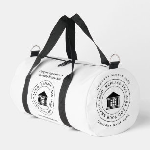 Sac De Sport Logo d'entreprise simple et minimaliste personnali