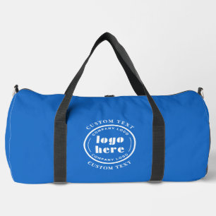Sac De Sport Logo Entreprise Bleu Français Promotion