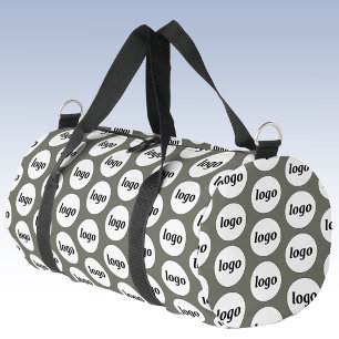 Sac De Sport Logo Motif Promotionnel Business Green