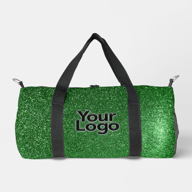 Sac De Sport Lucky Emerald Green Parties scintillant Logo d'aff (Recto)