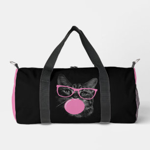 Sac De Sport lunettes roses pour chat attrayantes et gomme à mâ