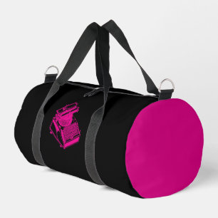 Sac De Sport Machine à écrire Magenta Type Magenta