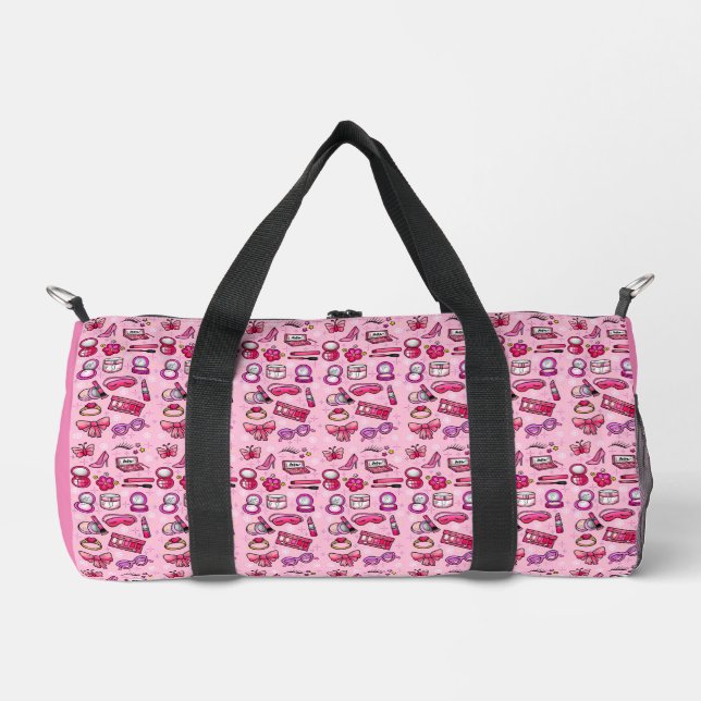 Sac De Sport Maquillage de fille - rose (Recto)