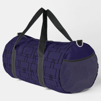 Sac De Sport Marine neutre Motif rectangle