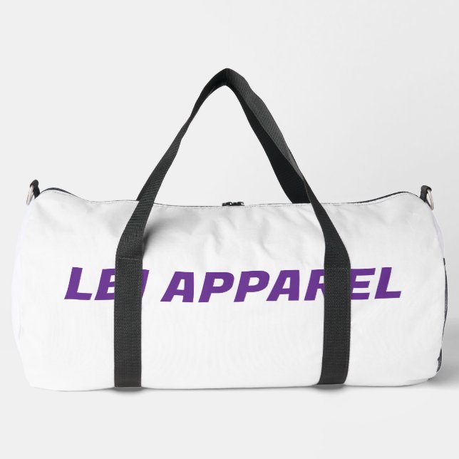 SAC DE SPORT MARQUE LBI APPAREL (Recto)