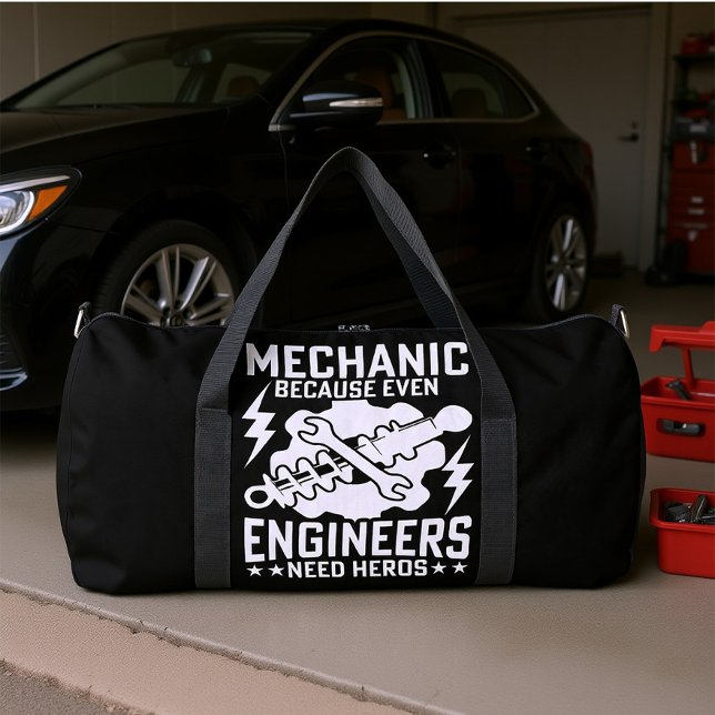 Sac De Sport Mechanic Engineers Need Heroes (Créateur téléchargé)