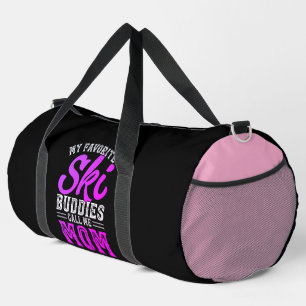Sac De Sport Mes Amoureux De Ski Favoris Appelez-Moi Maman