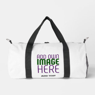 SAC DE SPORT MODÈLE DE TEXTE D'IMAGE BLANCHE SIMPLE MODERNE