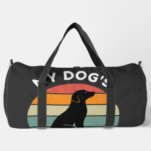 Sac De Sport Mon chien est mon thérapeute - Dessin de chien drô