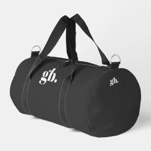 Sac De Sport Monogramme Gras Vintage Noir