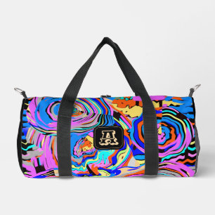 Sac De Sport Monogramme moderne Cool Motif Yoga Sports Voyage