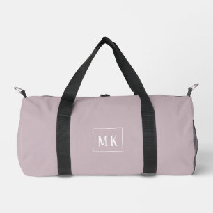 Sac De Sport monogramme personnalisé, mauve partout