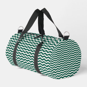 Sac De Sport Motif à rayures zig zag Chevron vert sarcelle