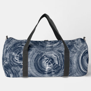 Sac De Sport Motif Abstrait bleu et blanc