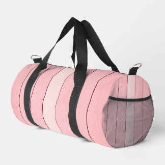 Sac De Sport Motif Bois Vertical Esthétique Couleur Rose