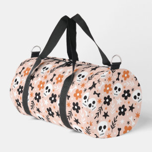 Sac De Sport Motif crâne de fleurs