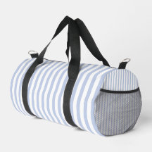 Motif d'art à rayures verticales bleu blanc doux