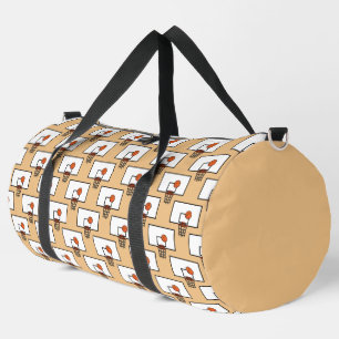 Sac De Sport Motif de basket-ball