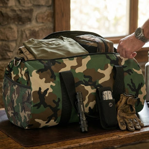 Sac De Sport Motif de camouflage militaire américain