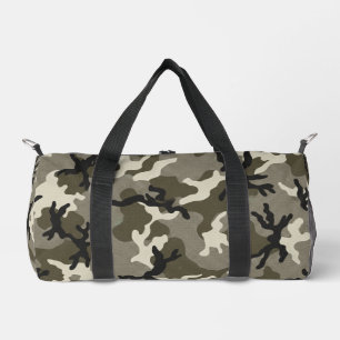 Sac De Sport Motif de camouflage militaire stratégique