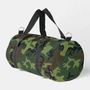 Sac De Sport Motif de camouflage vert, motif militaire, armée