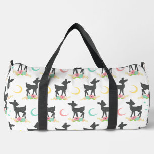 Sac De Sport Motif de cerfs, Cerf de bébé, Boho, Fleurs, Lune