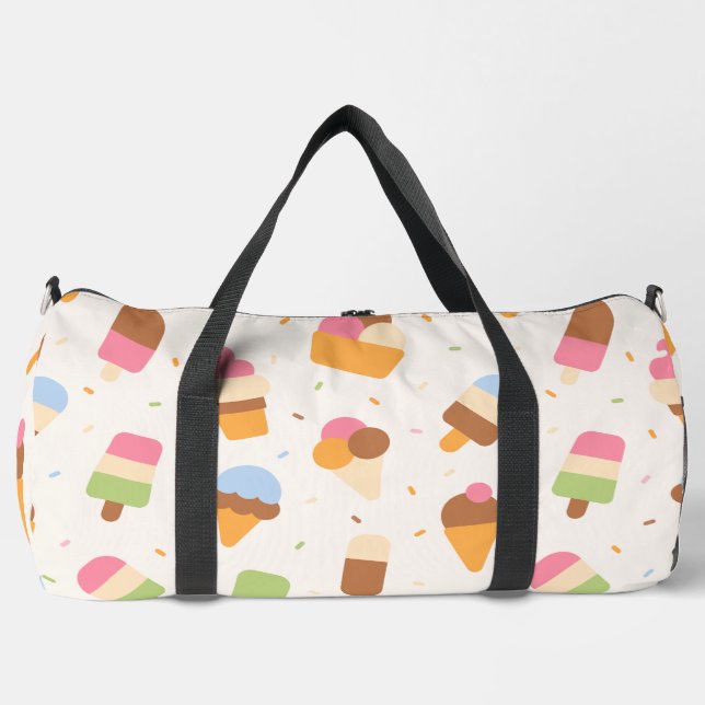 Sac De Sport Motif de crème glacée, cône de crème glacée, Popsi (Recto)