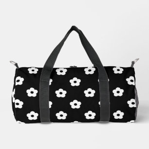Sac De Sport Motif de fleurs blanches