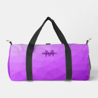 Motif de maille géométrique à dégradé violet Monog