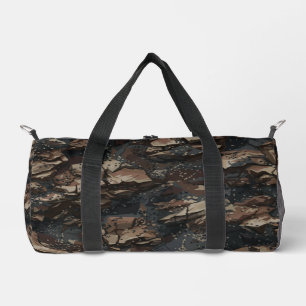 Sac De Sport Motif de tenue Ghillie pour terrain rocheux