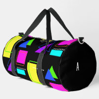 motif EN FORME GÉOMÉTRIQUE DE COULEUR NEON FLUORES