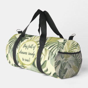 Sac De Sport Motif Feuille Eucalyptus