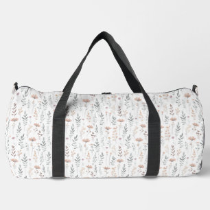 Sac De Sport Motif floral minimaliste Fleur sauvage Boho