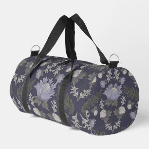 Sac De Sport Motif floral symétrique violet foncé