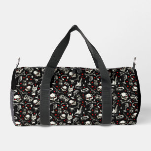 Sac De Sport Motif métallique lourd rétro
